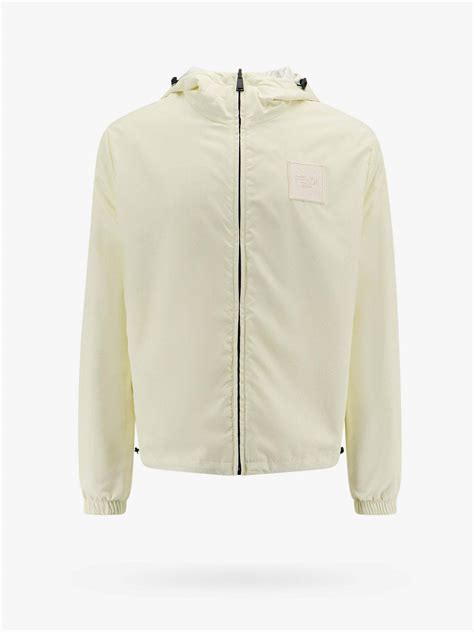 fendi jacket white|authentic fendi jacket.